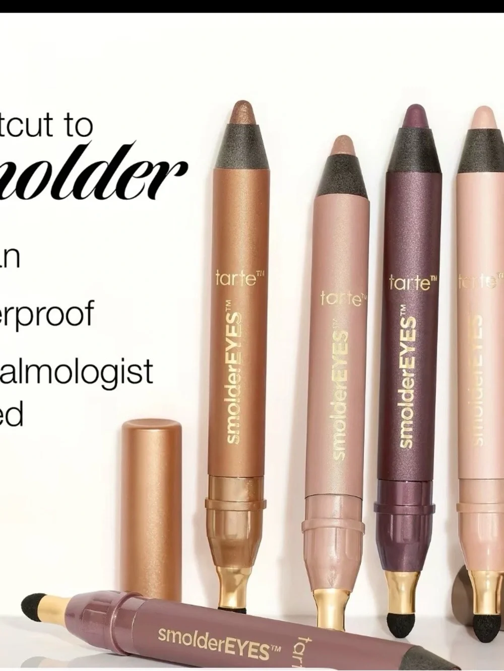Tarte SmolderEYES Shadow Liner Duo – Smokeshow + Gaze Eye Makeup Set